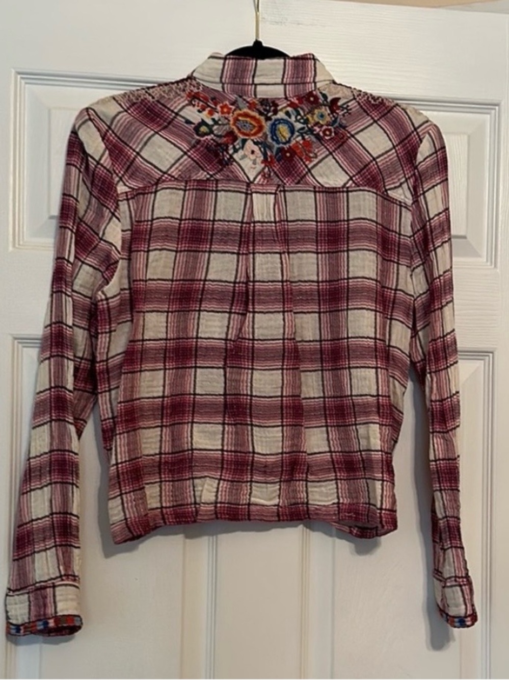 NWT Johnny Was Allegra Tie Front Shirt - Picture 2 of 2